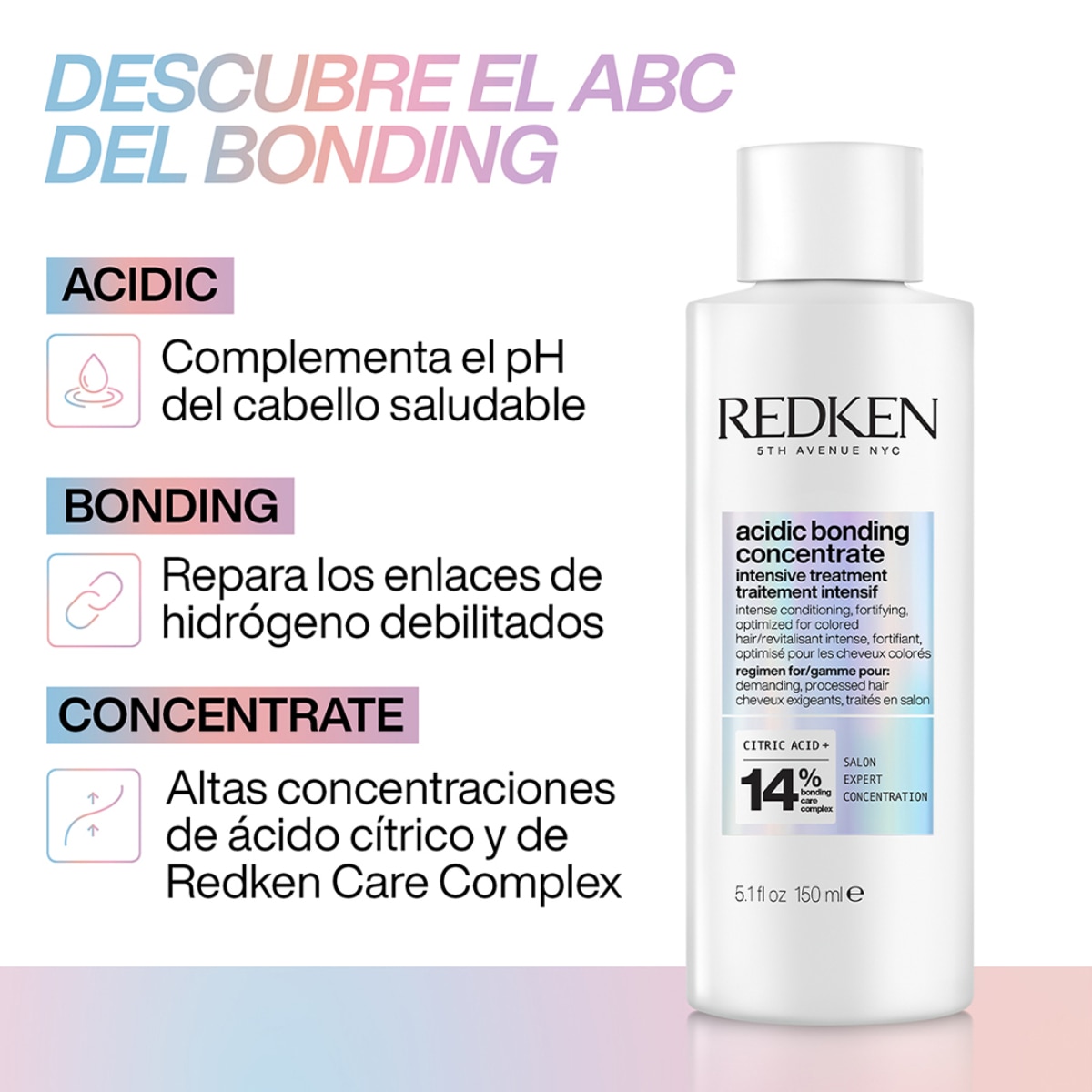 ACIDIC BONDING CONCENTRATE (TRATAMIENTO REPARADOR PARA CABELLO PROCESADO)